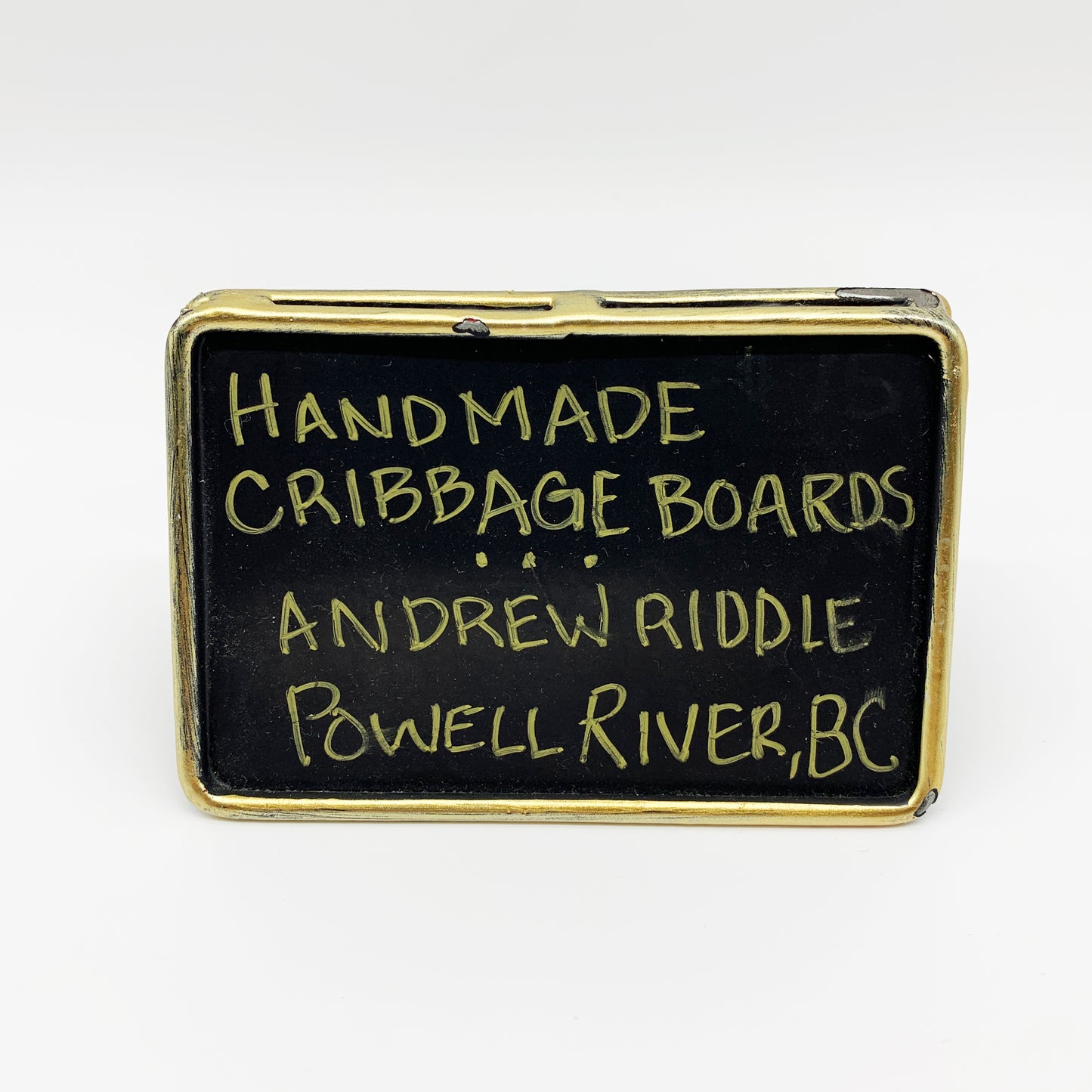 Vancouver Canucks Cribbage Board