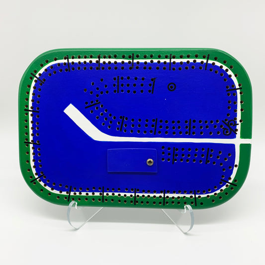 Vancouver Canucks (OG Logo) Cribbage Board