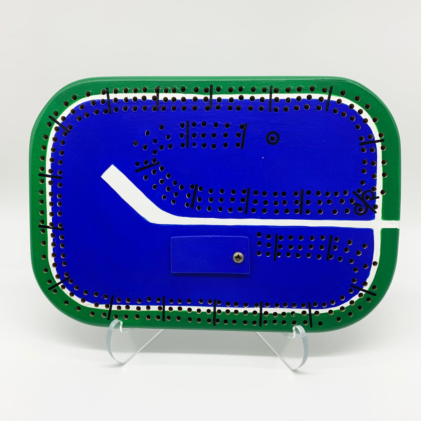 Vancouver Canucks (OG Logo) Cribbage Board