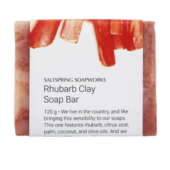Rhubarb Clay Soap