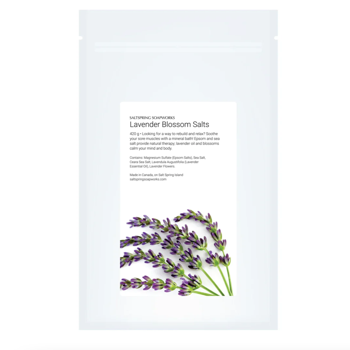 Lavender Blossom Salts
