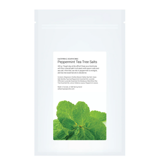 Peppermint Tea Tree Bath Salts